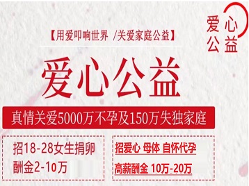 桐梓捐卵助孕生子 爱心志愿者招募